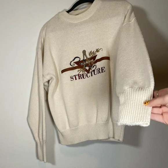 COPY - 80s VTG Crewneck Sweater - Picture 2 of 9